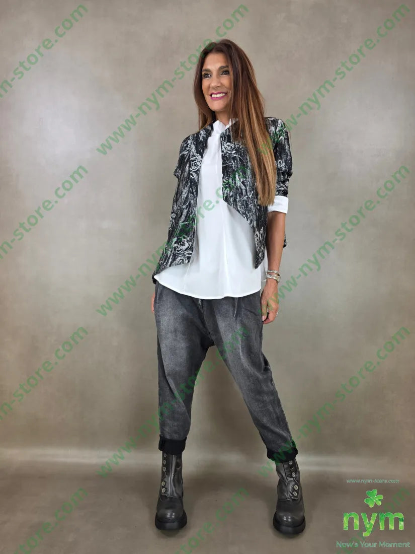 denim antracite 72co24pl2ea2vi - PANTALONE