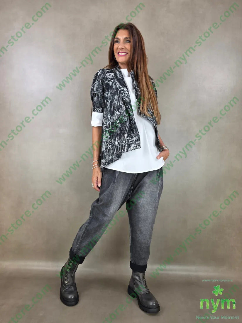 denim antracite 72co24pl2ea2vi - PANTALONE