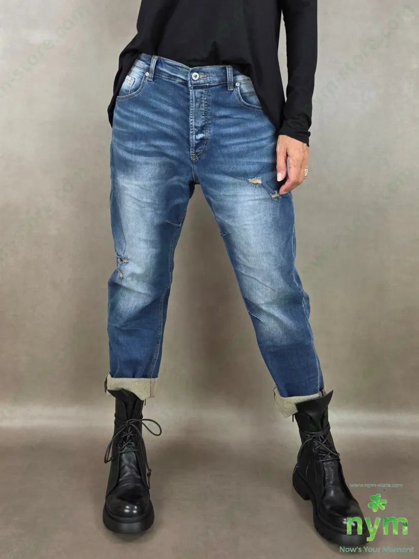 denim felpa rotture 66co32pl3ea - S / DENIM / AI26 - PANTALONE
