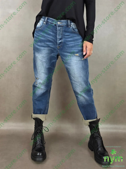 denim felpa rotture 66co32pl3ea - S / DENIM / AI26 - PANTALONE