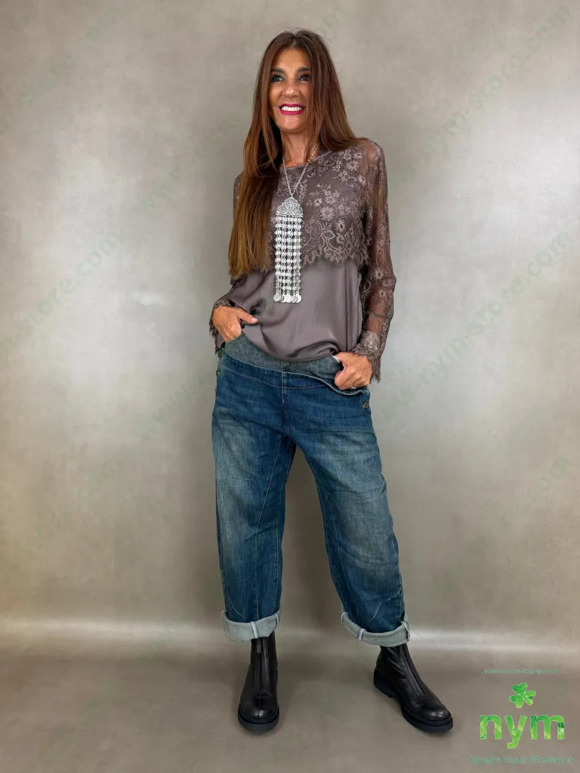 denim marinara 75co25pl5ea - PANTALONE