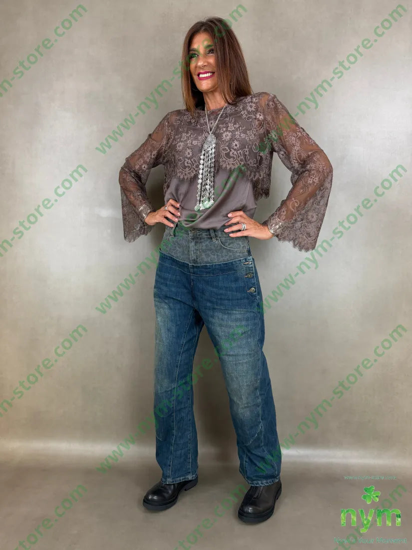 denim marinara 75co25pl5ea - PANTALONE