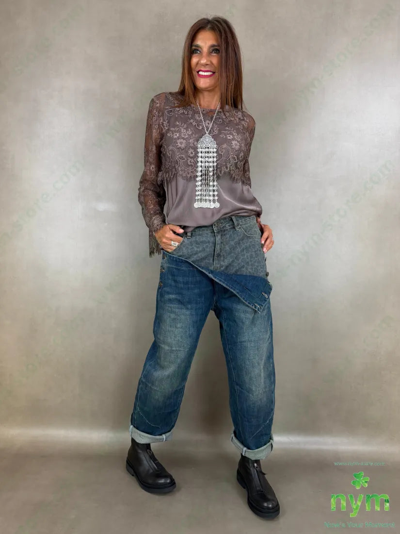 denim marinara 75co25pl5ea - PANTALONE
