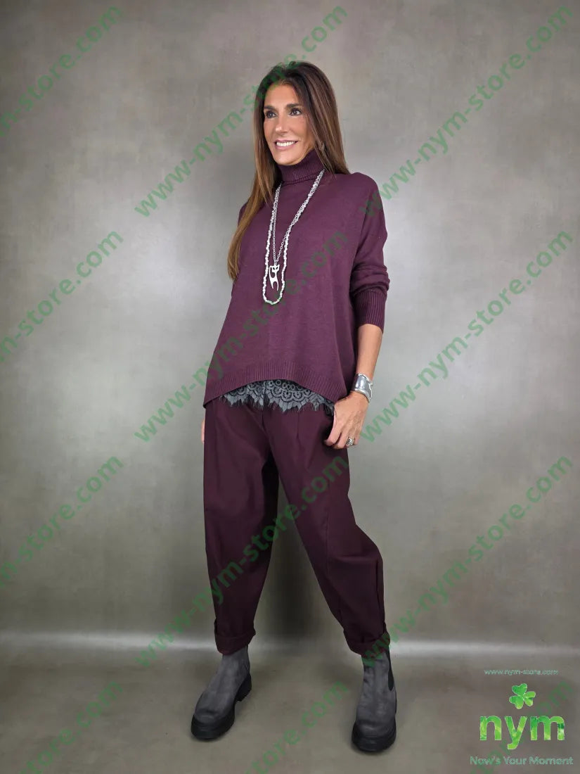 dolcevita piu corta davanti 50vi27pl23pa MAGLIA