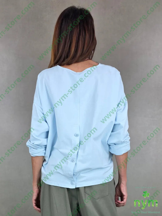 felpa bottoni dietro 95co5ea MAGLIA