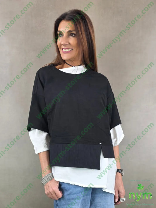 felpa cerniera dietro 80co20ny MAGLIA