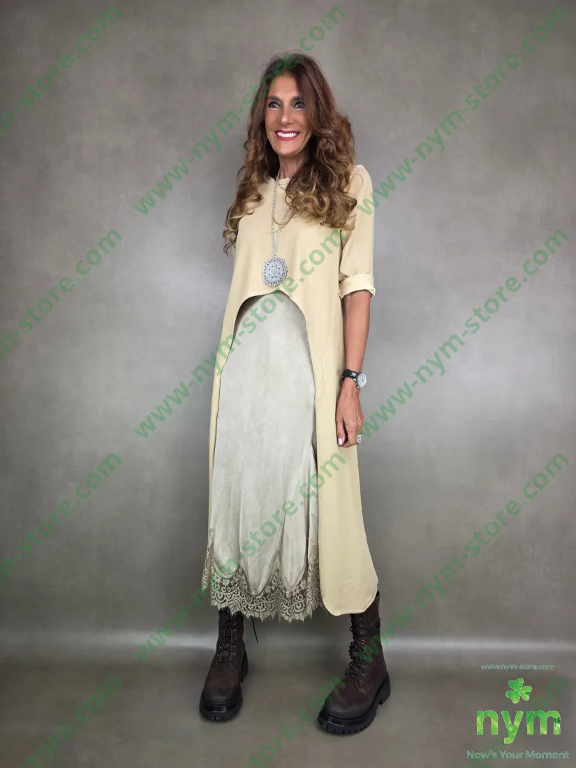 felpa lunga mine 95co5ea MAGLIA