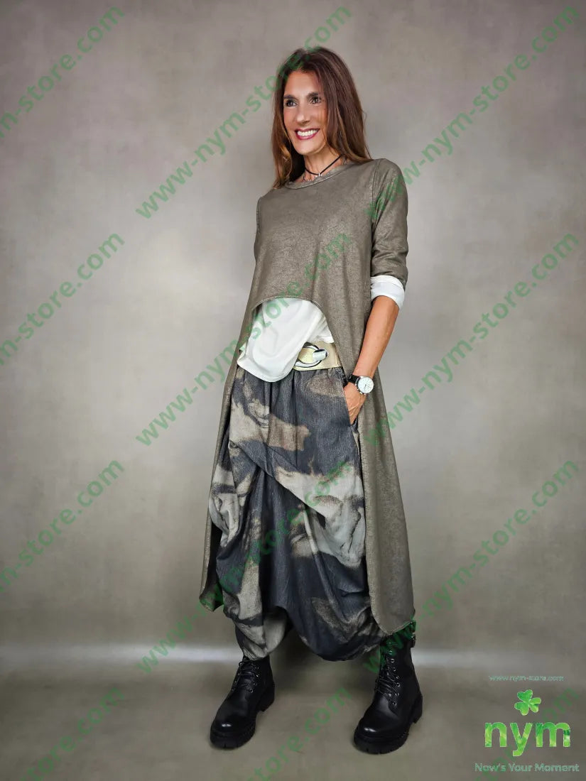 felpa lunga mine 95co5ea MAGLIA