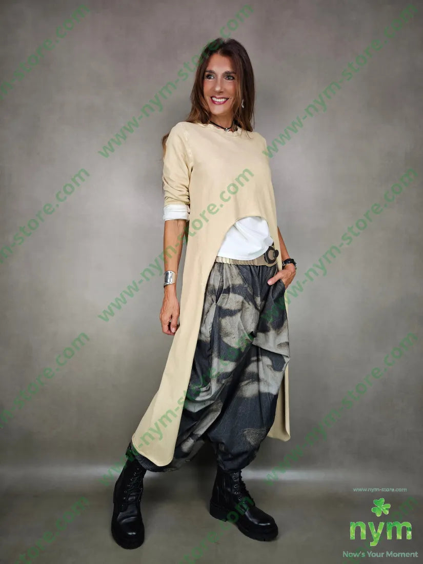 felpa lunga mine 95co5ea MAGLIA