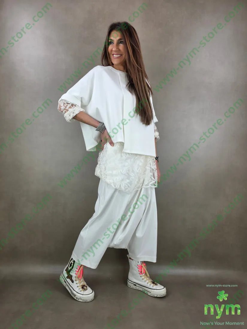 felpa sormonto 80co15pl5ea U / PANNA / PE26 MAGLIA