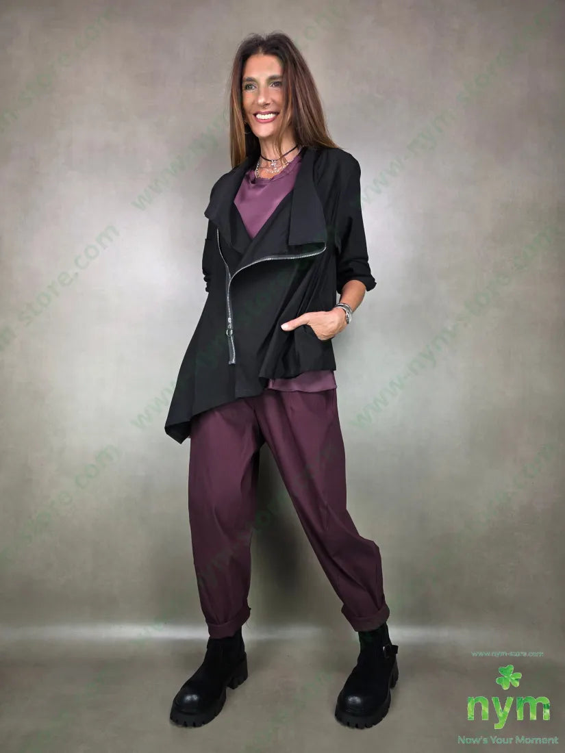 giacca bengalina zip 79vi19ny2ea GIACCA