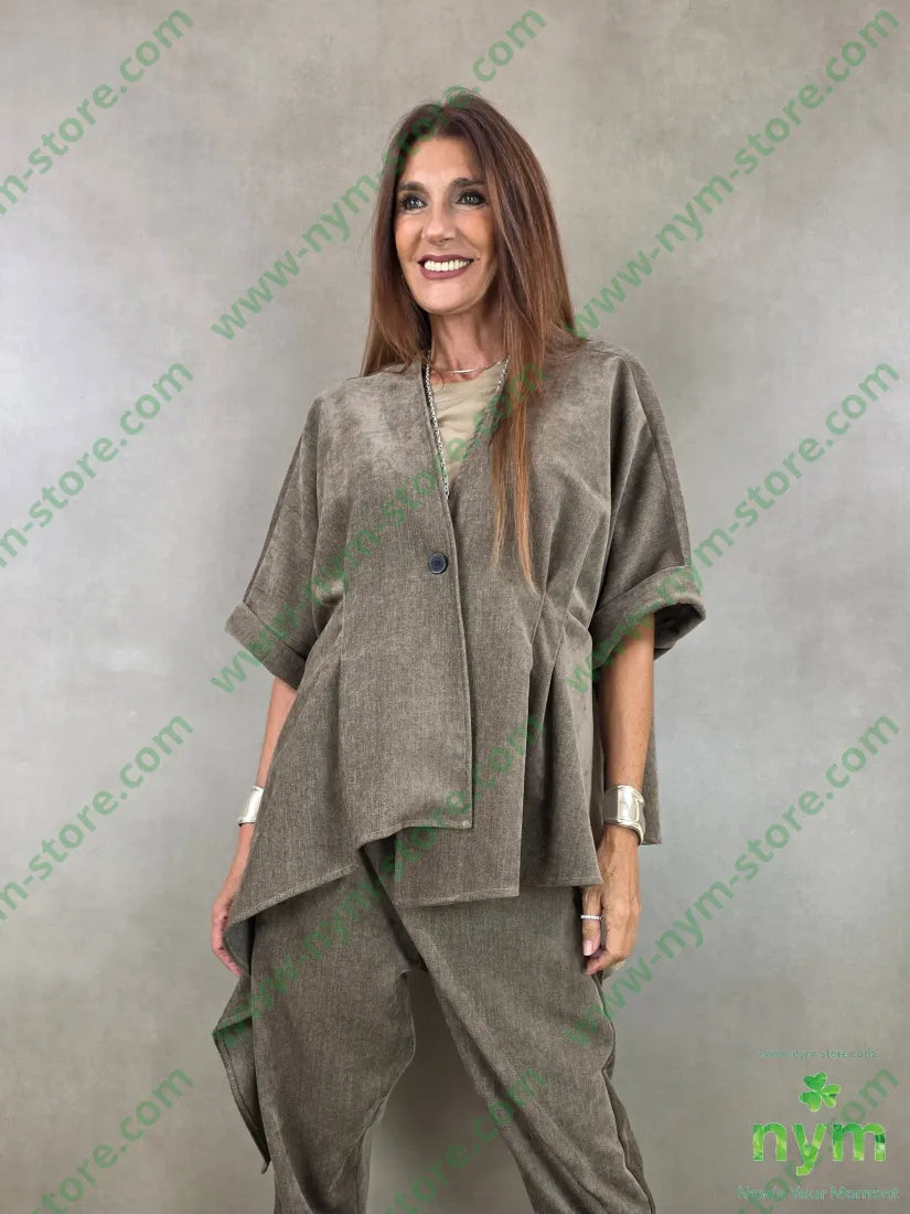 giacca ciniglia lunga lato 84pl11ly3vi2ea - GIACCA
