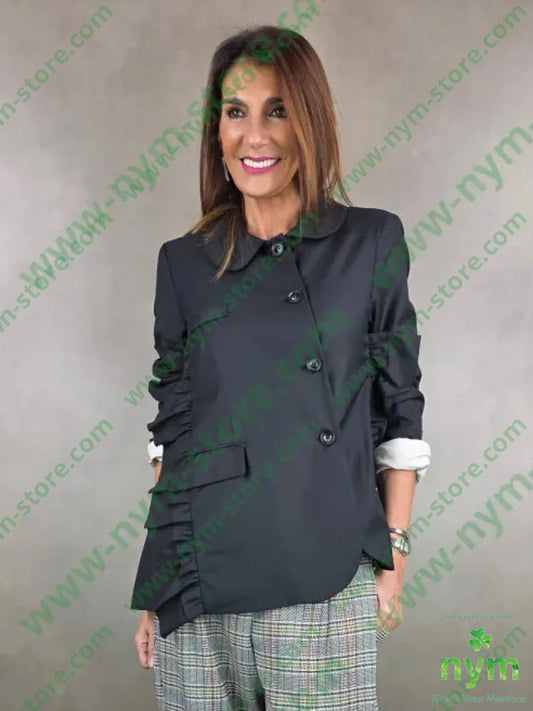 giacca con rouge frescolana 90pl10wo - S / NERO / AI26 - GIACCA