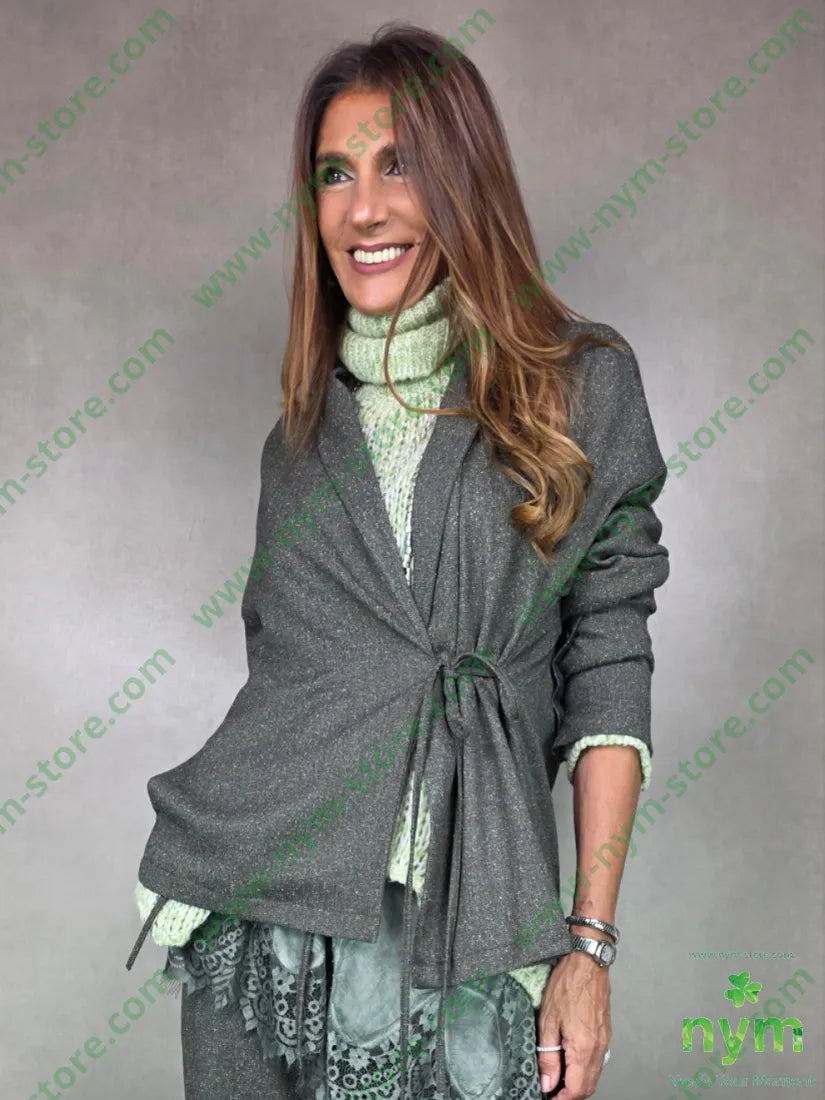 giacca doppiata sale pepe 70pl27vi3ea 1 / MILITARE / AI25 GIACCA