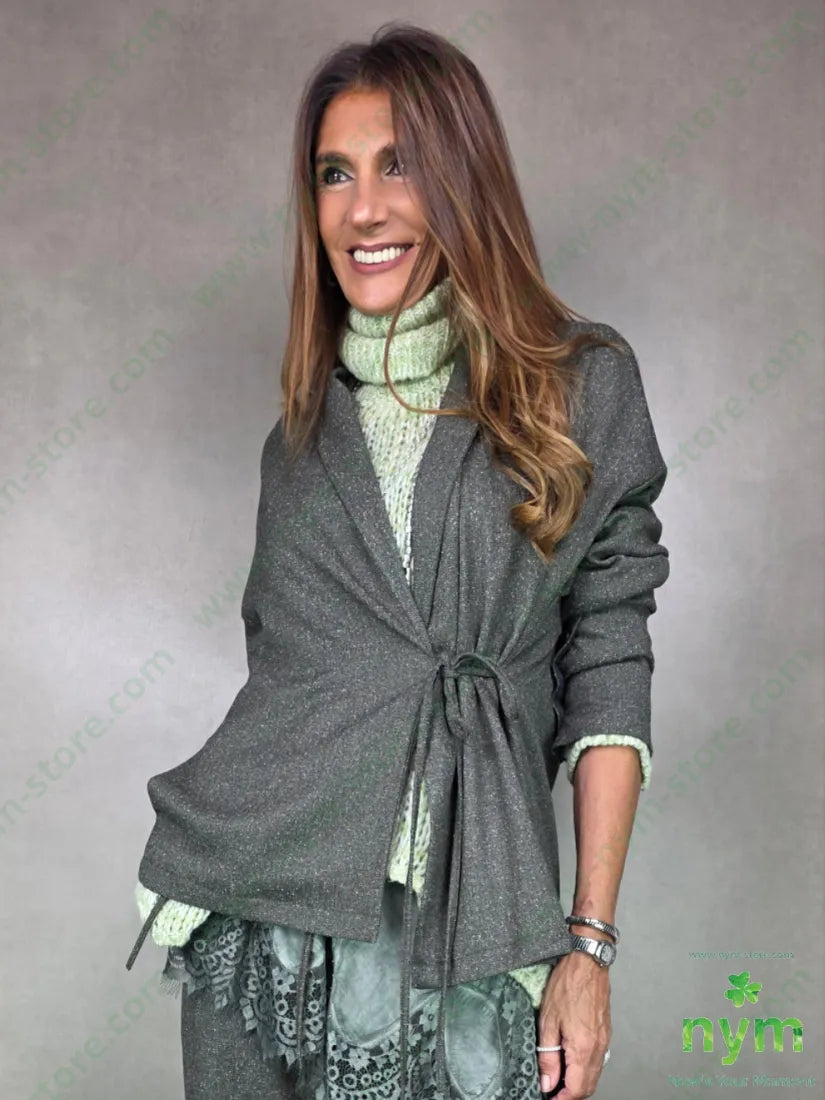 giacca doppiata sale pepe 70pl27vi3ea 1 / MILITARE / AI25 GIACCA