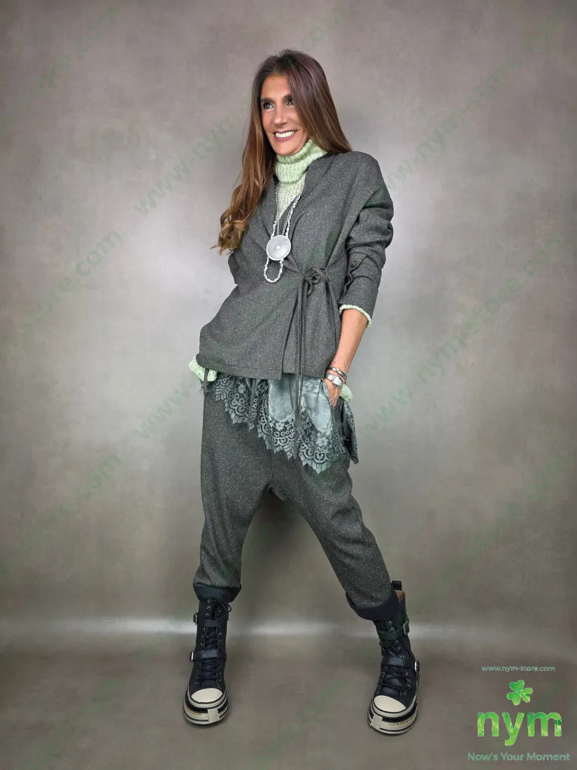 giacca doppiata sale pepe 70pl27vi3ea GIACCA