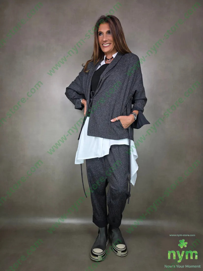 giacca doppiata sale pepe 70pl27vi3ea GIACCA