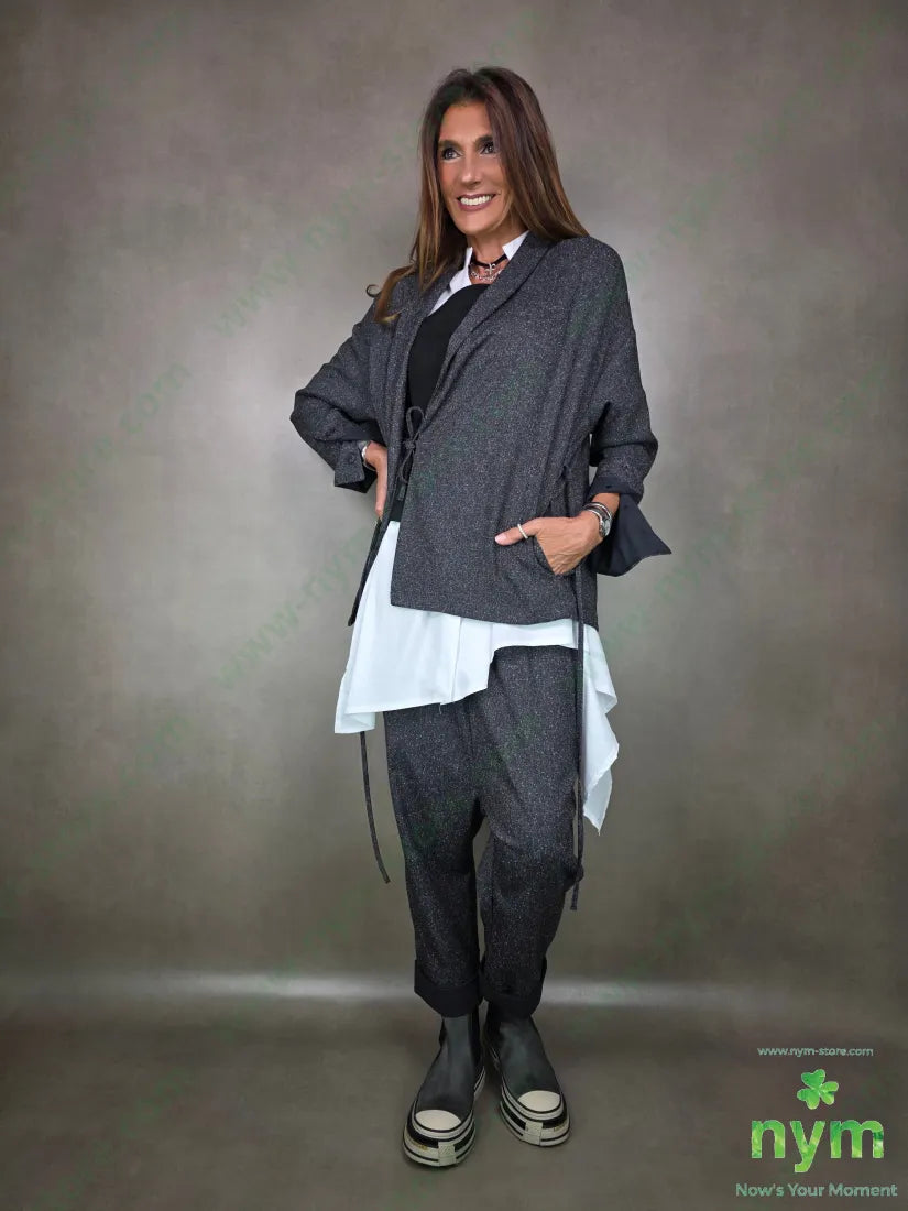 giacca doppiata sale pepe 70pl27vi3ea GIACCA