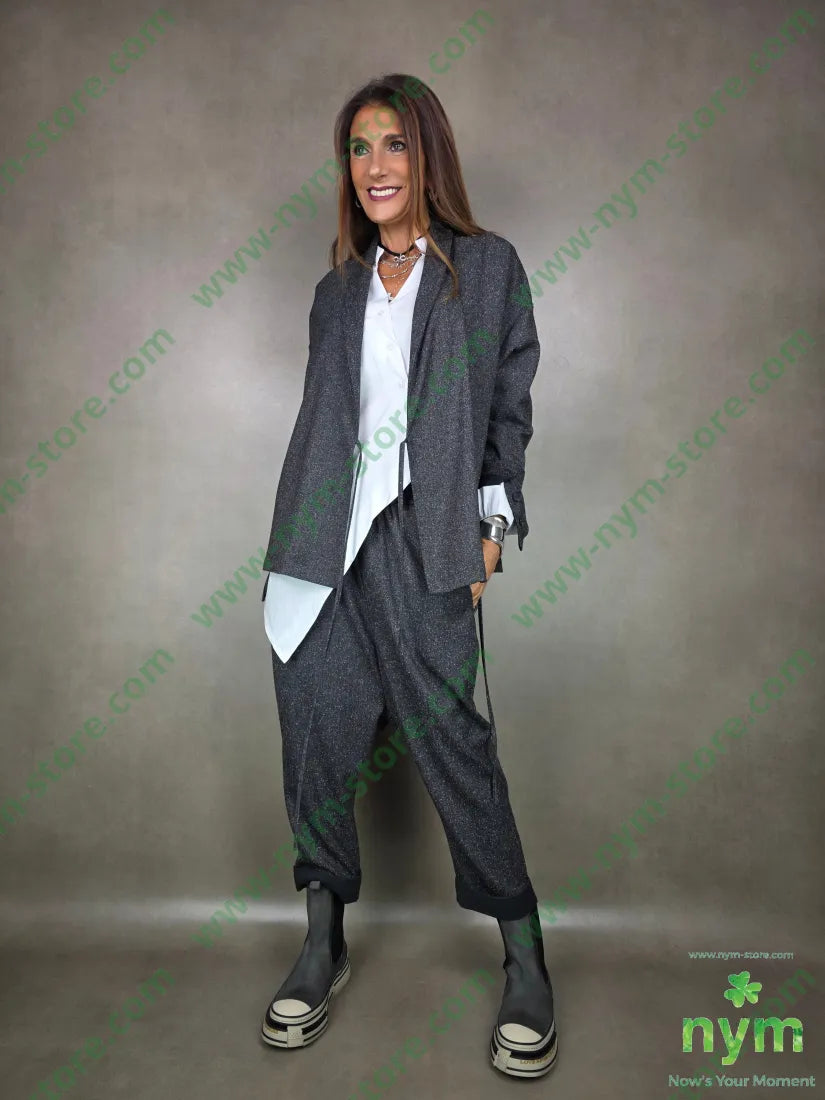 giacca doppiata sale pepe 70pl27vi3ea GIACCA