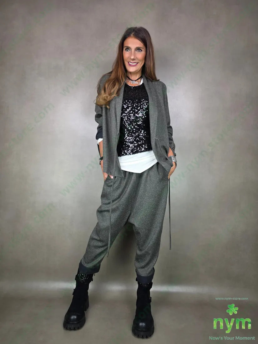 giacca doppiata sale pepe 70pl27vi3ea GIACCA