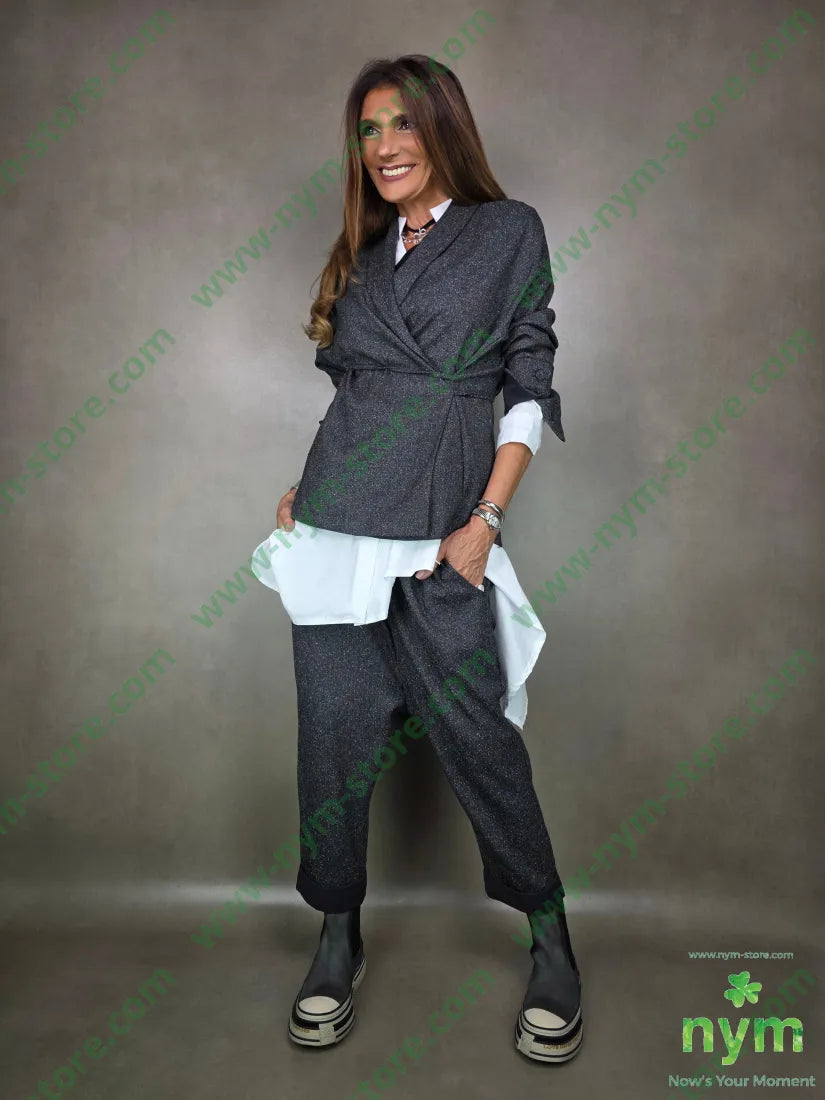 giacca doppiata sale pepe 70pl27vi3ea GIACCA