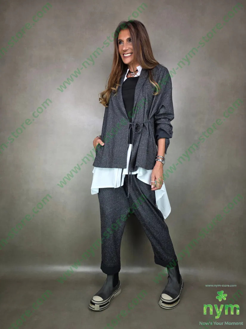 giacca doppiata sale pepe 70pl27vi3ea GIACCA