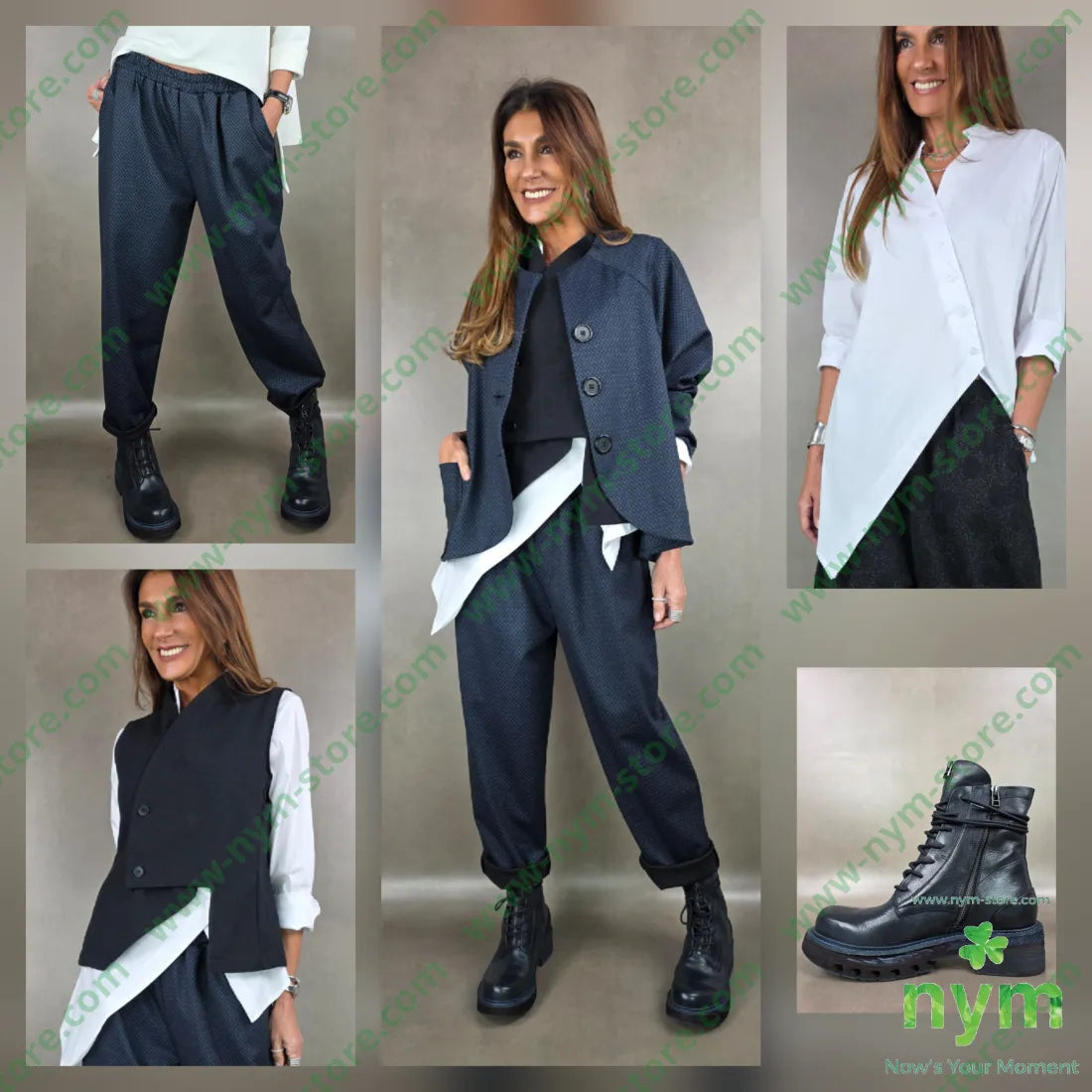 giacca fantasia micro 52co40ny8ea U / BLU / AI25 GIACCA