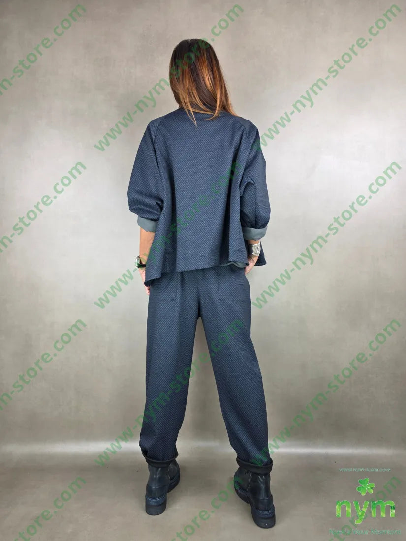 giacca fantasia micro 52co40ny8ea U / BLU / AI25 GIACCA