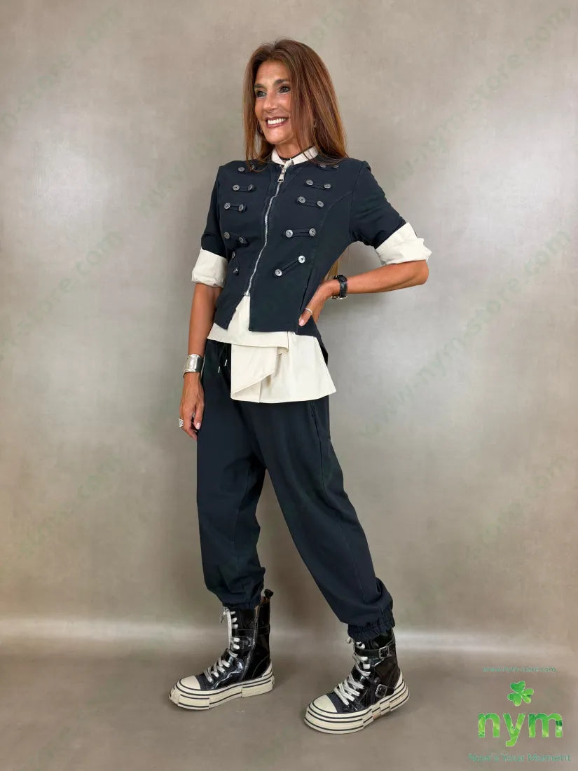 giacca felpa napoleon N 95co5ea - GIACCA