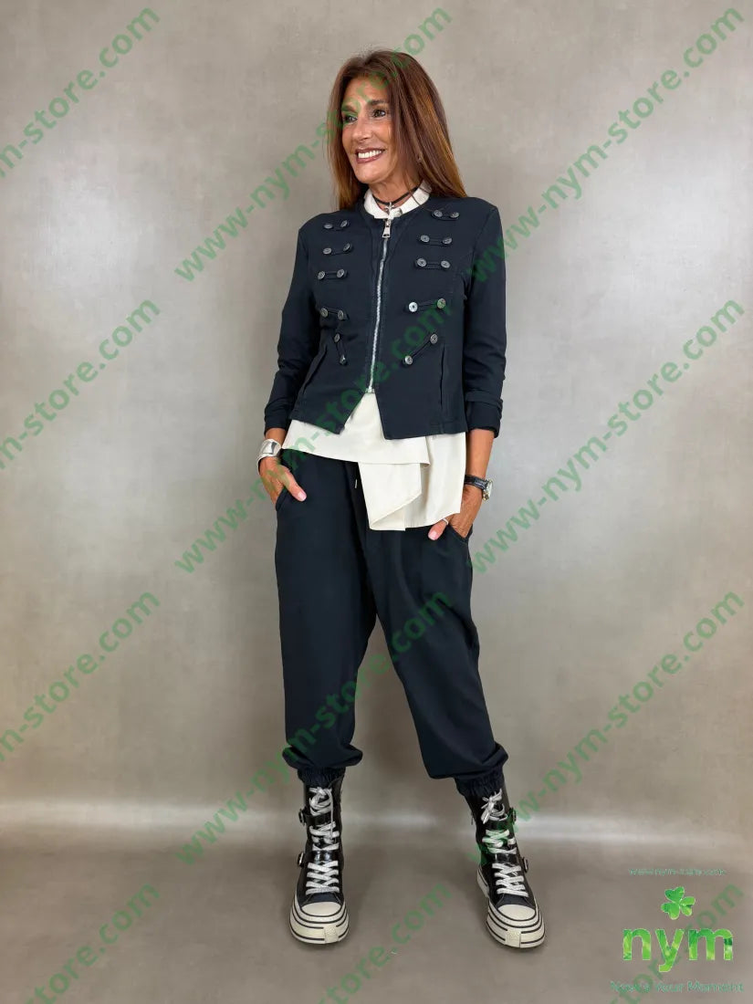 giacca felpa napoleon N 95co5ea - GIACCA