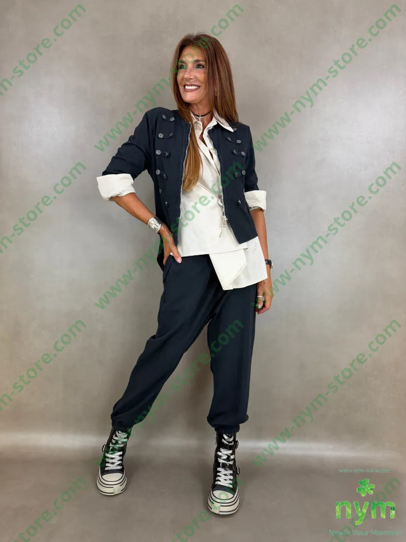 giacca felpa napoleon N 95co5ea - GIACCA
