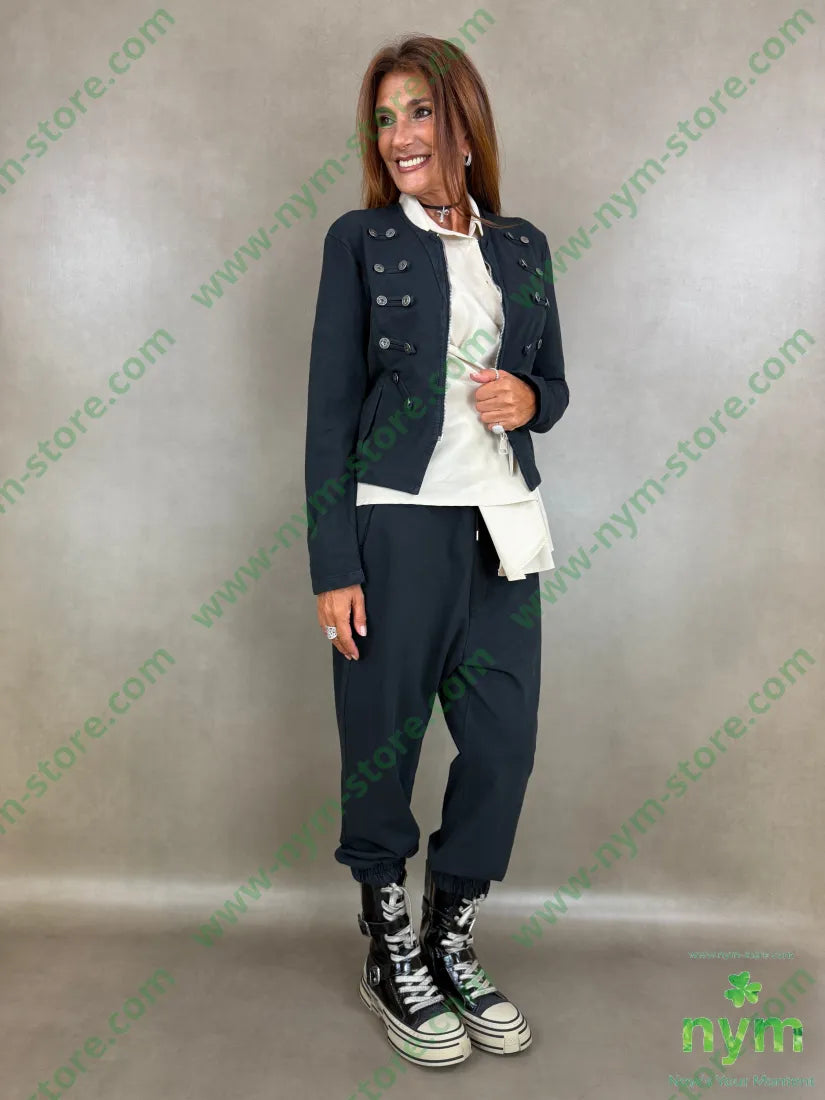 giacca felpa napoleon N 95co5ea - GIACCA