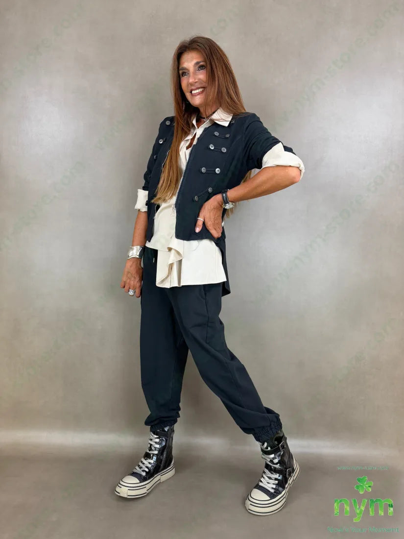 giacca felpa napoleon N 95co5ea - GIACCA