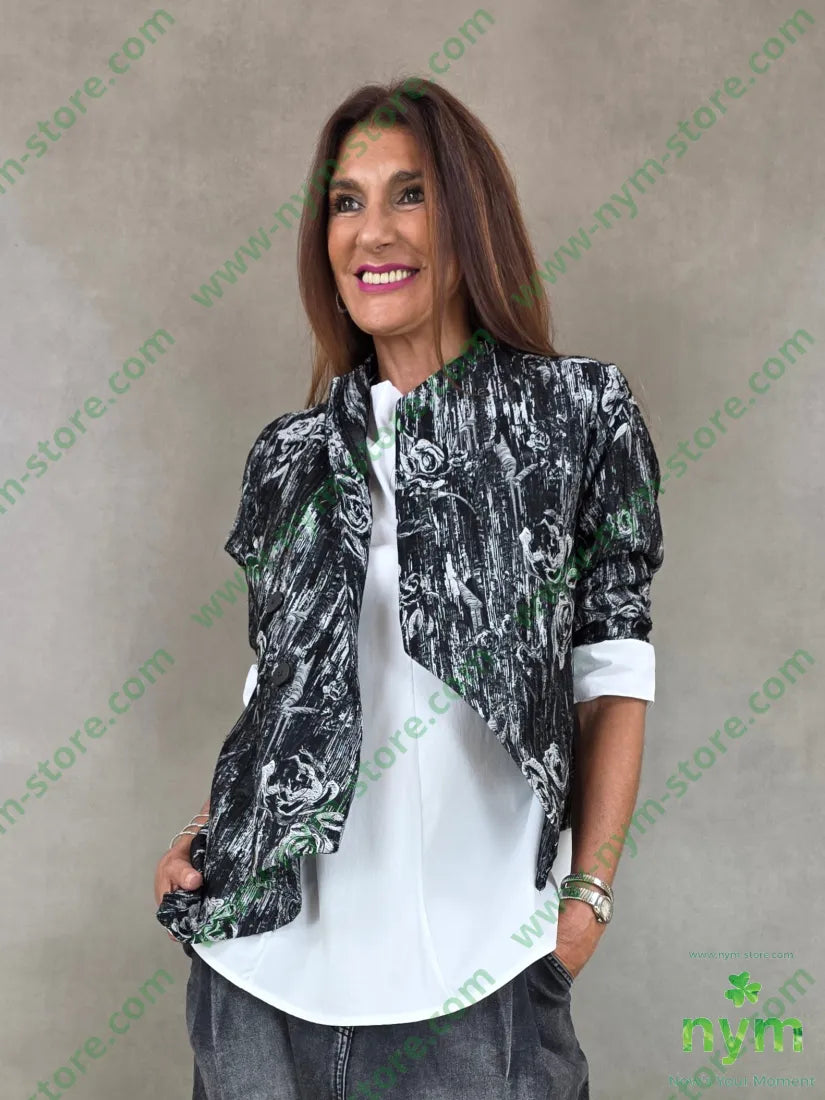 giacca fil coupe 40ly30pl20co10ny - U / NERO / AI26 - GIACCA