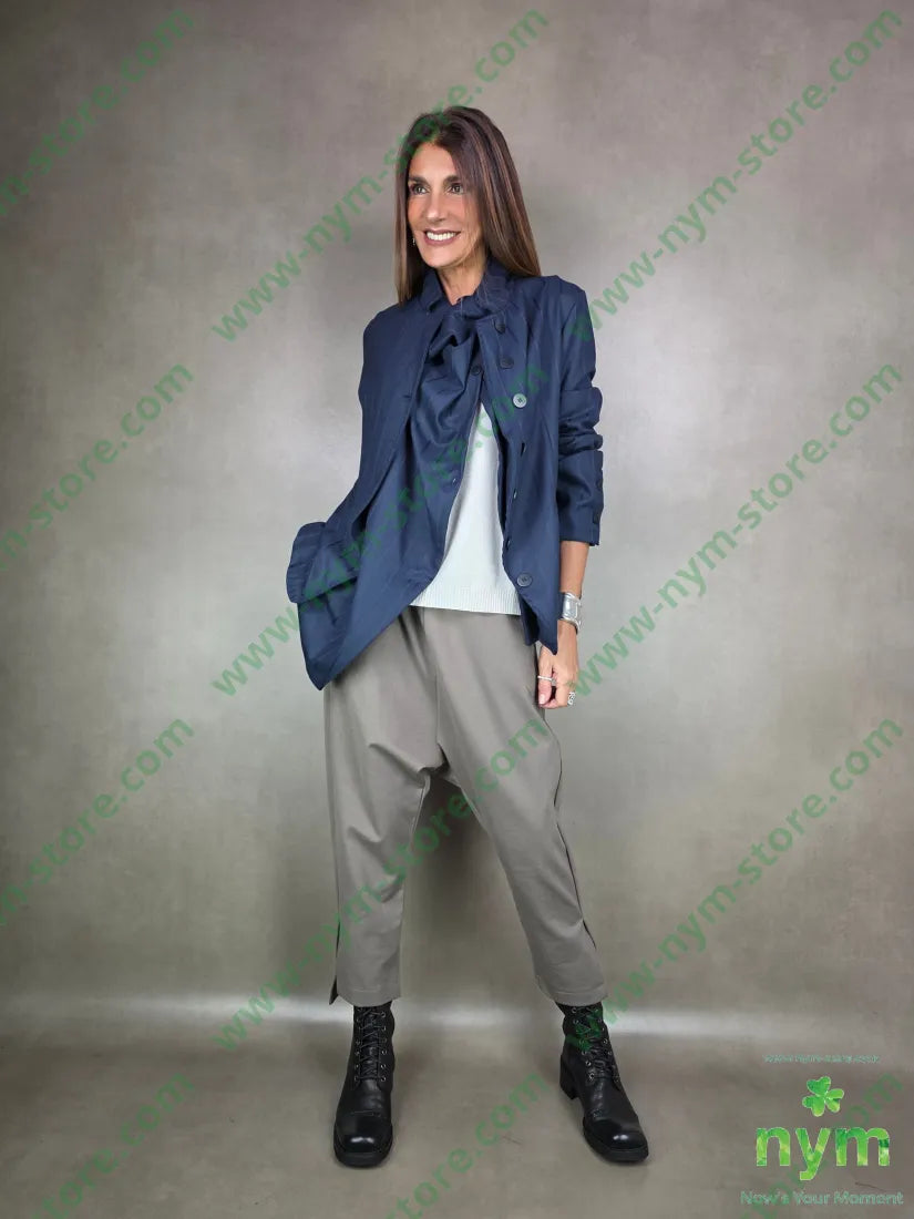 giacca gessata tono su tono GIACCA