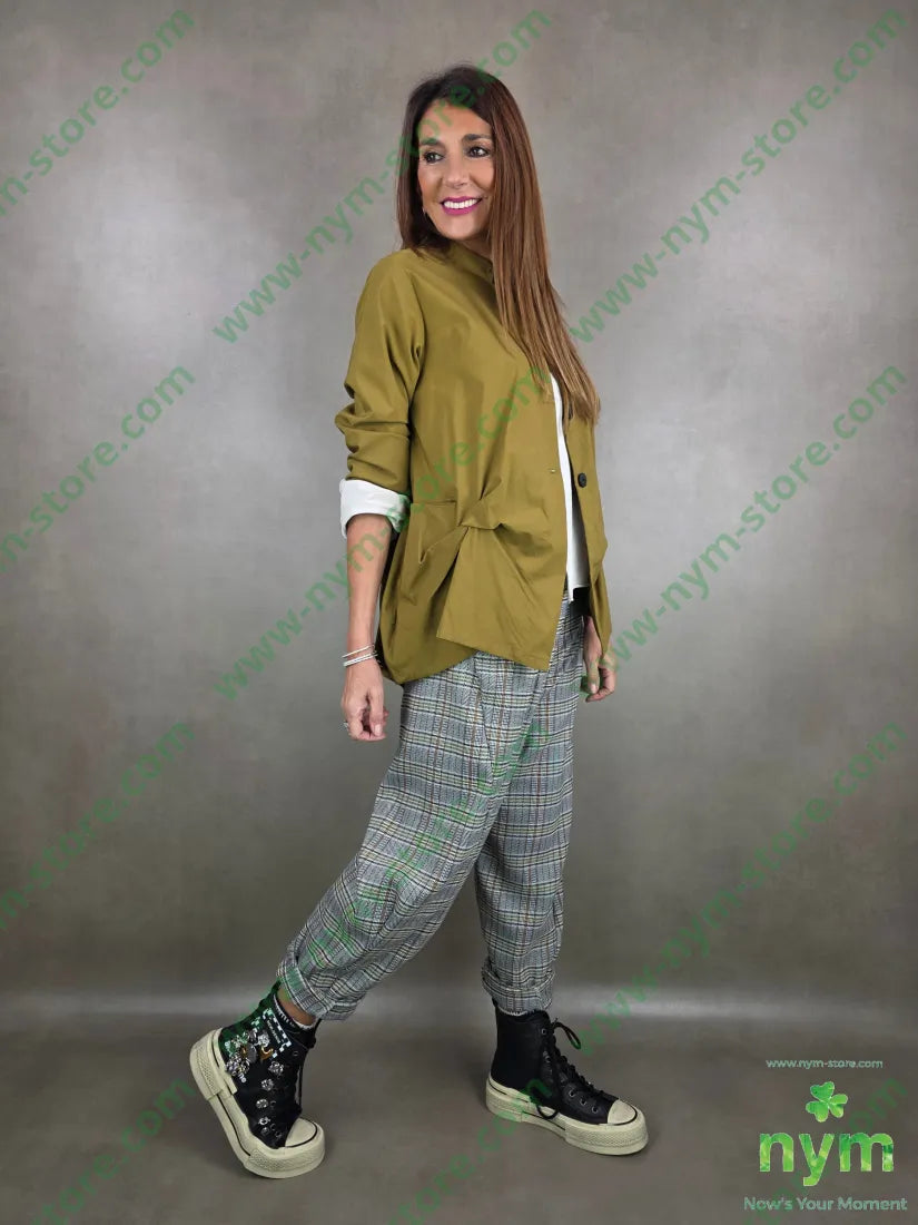 giacca guru pinzata tessuto bengalina 79vi19ny2ea GIACCA