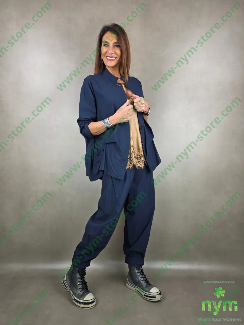 giacca guru pinzata tessuto bengalina 79vi19ny2ea GIACCA