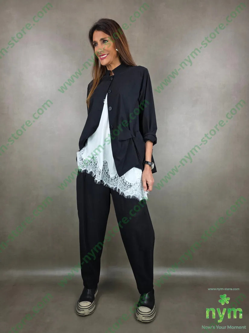 giacca guru pinzata tessuto bengalina 79vi19ny2ea GIACCA