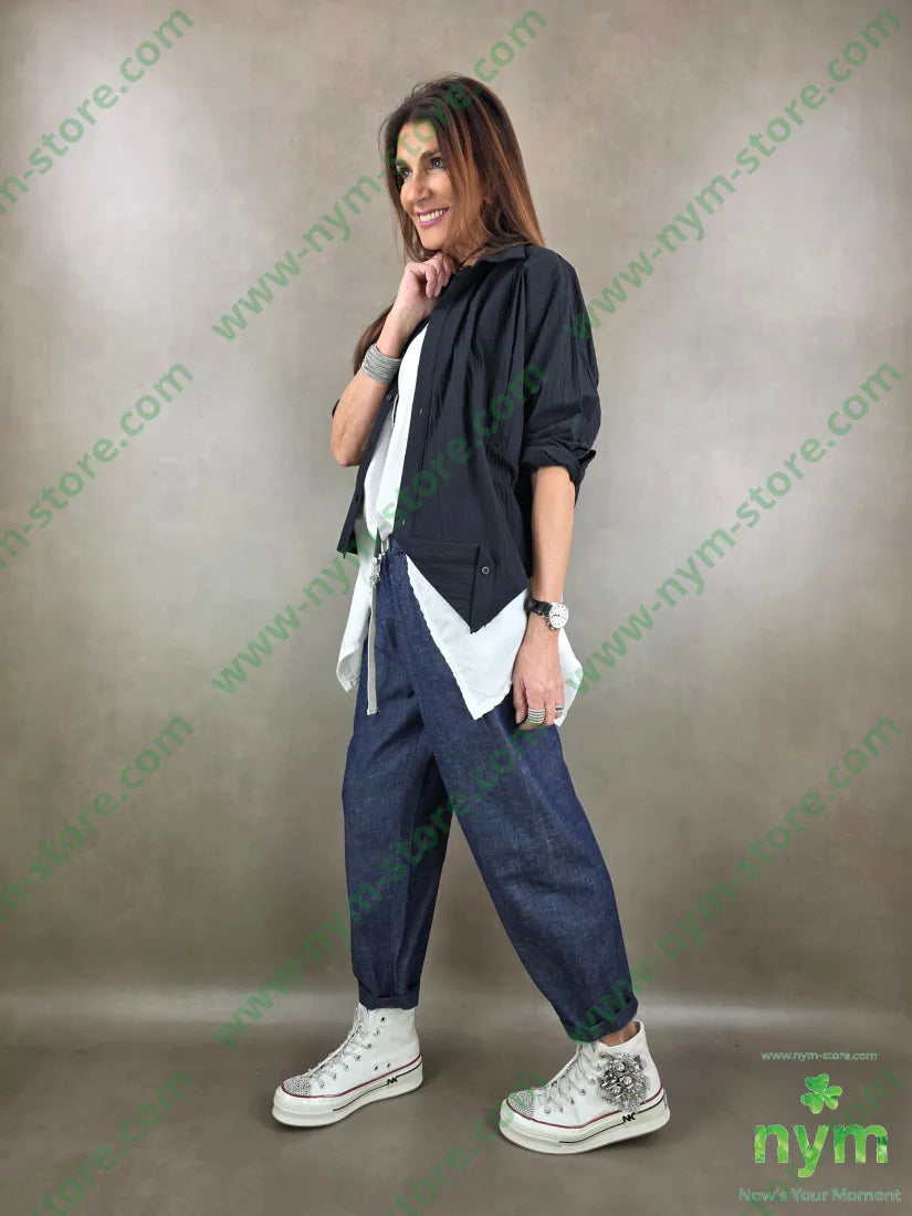 giacca leggera materica 99co1ea U / NERO / PE26 GIACCA