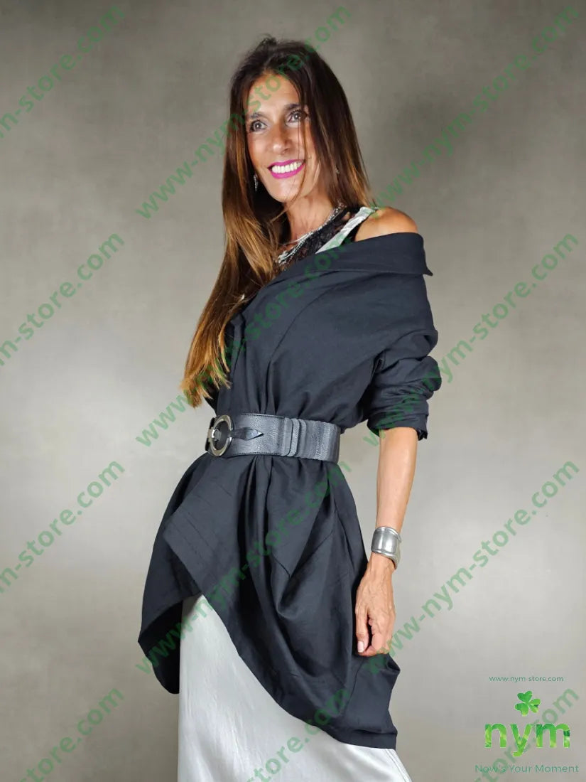 giacca lino balze dietro 51pl40co9li GIACCA