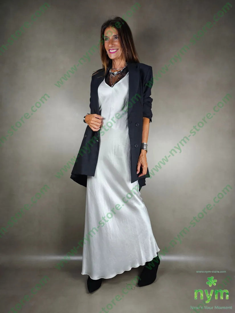 giacca lino balze dietro 51pl40co9li GIACCA