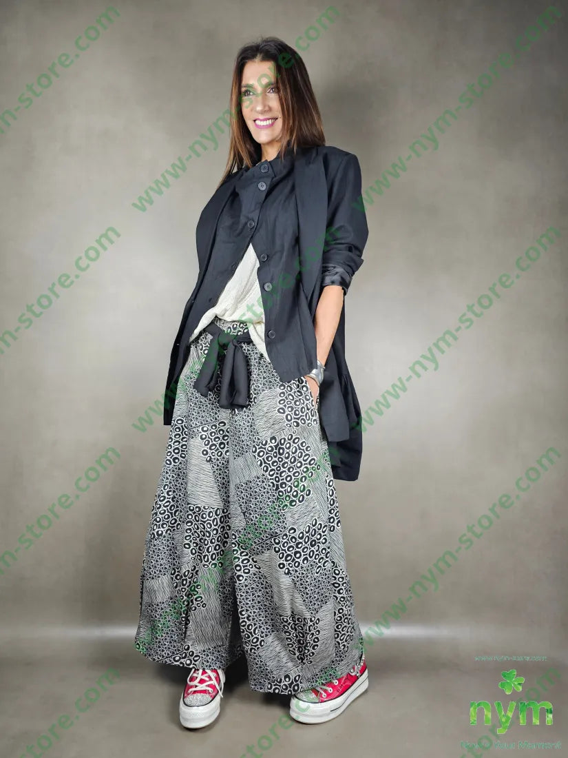 giacca lino balze dietro 51pl40co9li GIACCA