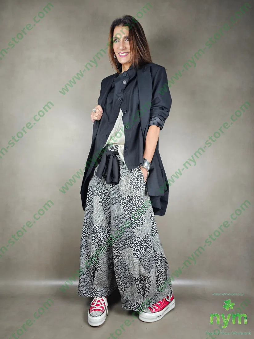 giacca lino balze dietro 51pl40co9li GIACCA