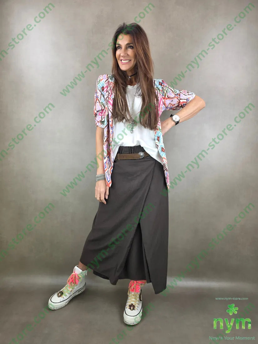 giacca lino fantasia 55li45vi GIACCA