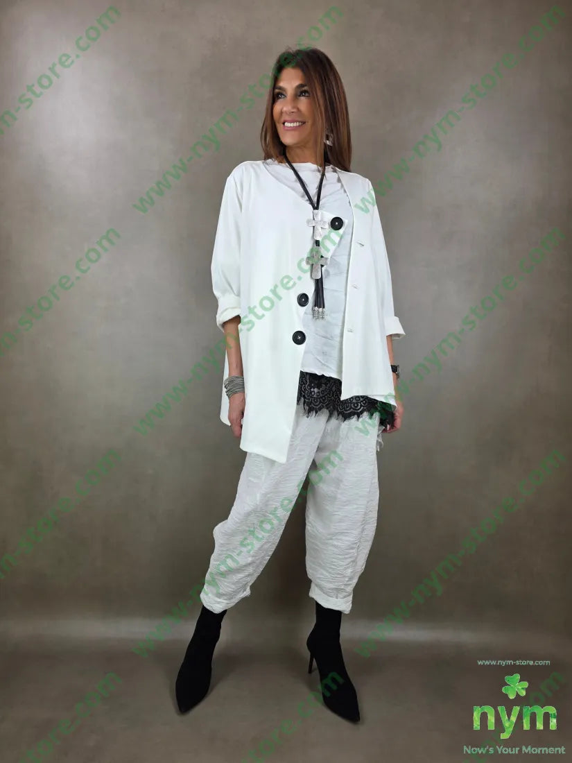 giacca maxi bottoni 52co8ea40ny GIACCA