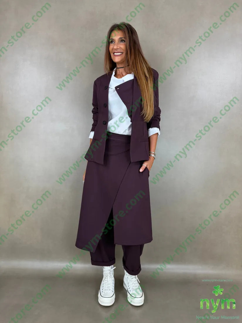 giacca mezzo collo punto milano b 60vi35pa5ea - GIACCA
