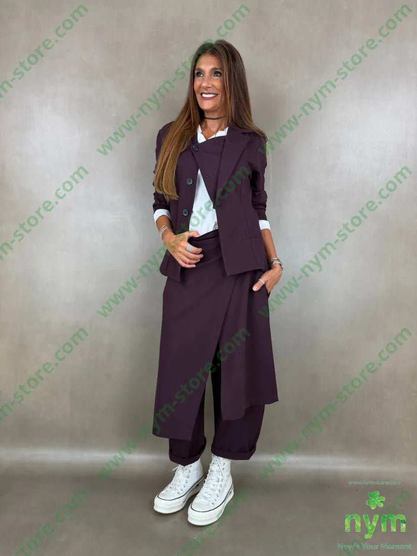 giacca mezzo collo punto milano b 60vi35pa5ea - GIACCA
