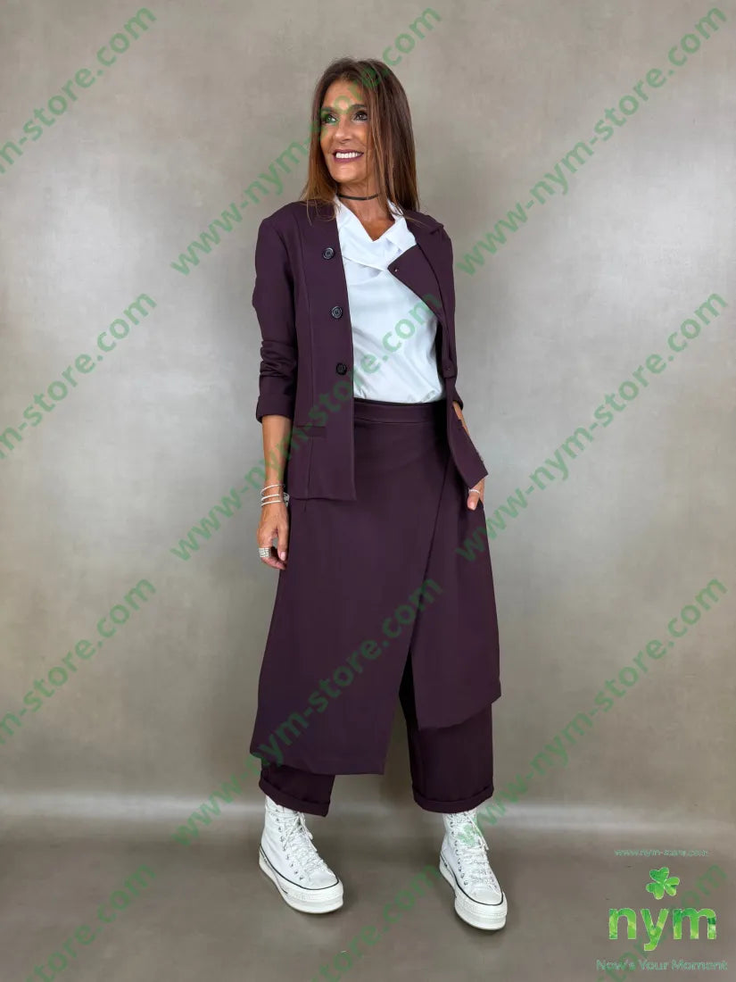 giacca mezzo collo punto milano b 60vi35pa5ea - GIACCA