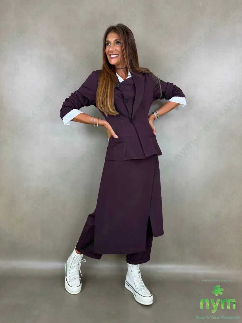 giacca mezzo collo punto milano b 60vi35pa5ea - GIACCA