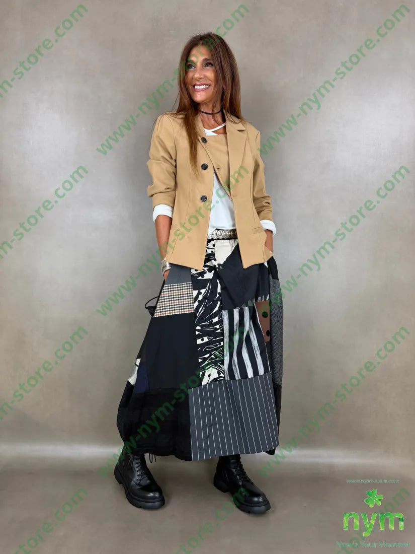 giacca mezzo collo punto milano c 60vi35pa5ea - GIACCA